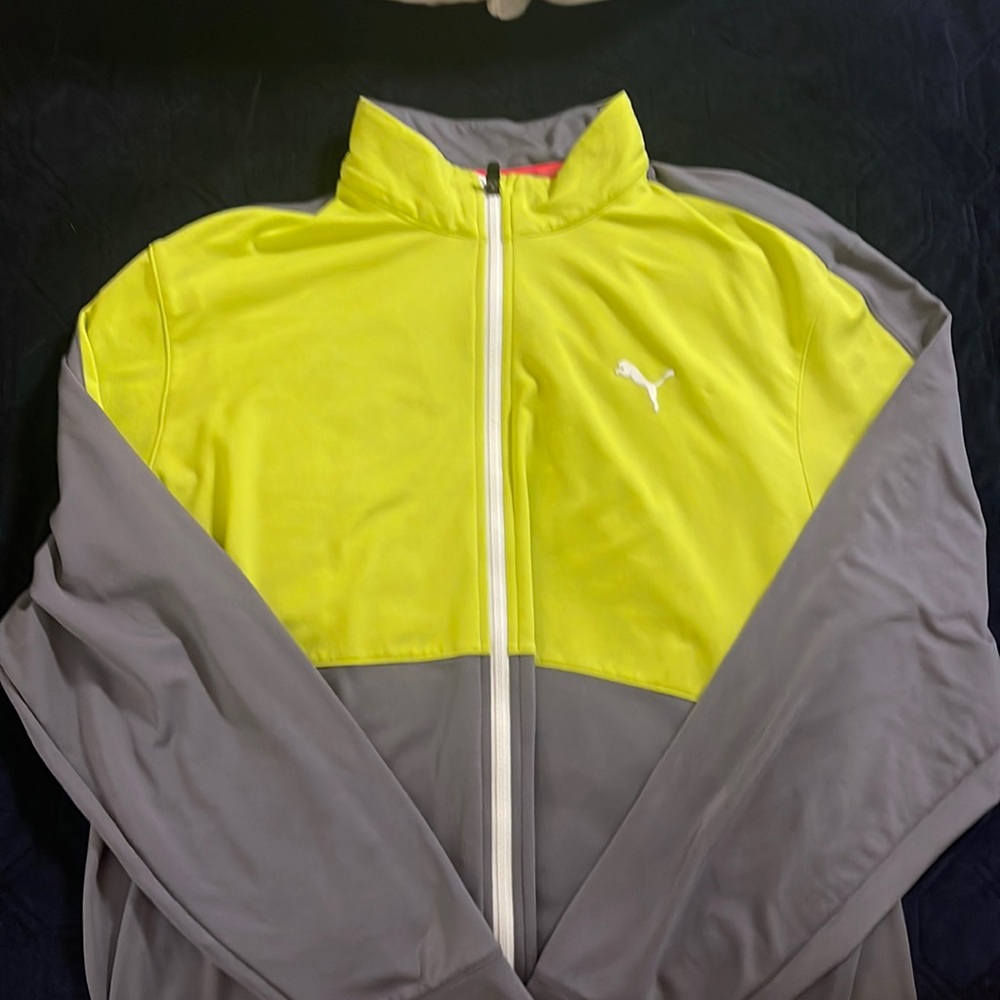 Mens Puma power warm jacket